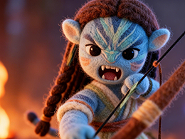 新畫風(fēng) 毛茸茸的油畫阿凡達(dá) | 《阿凡達(dá)3》二創(chuàng)