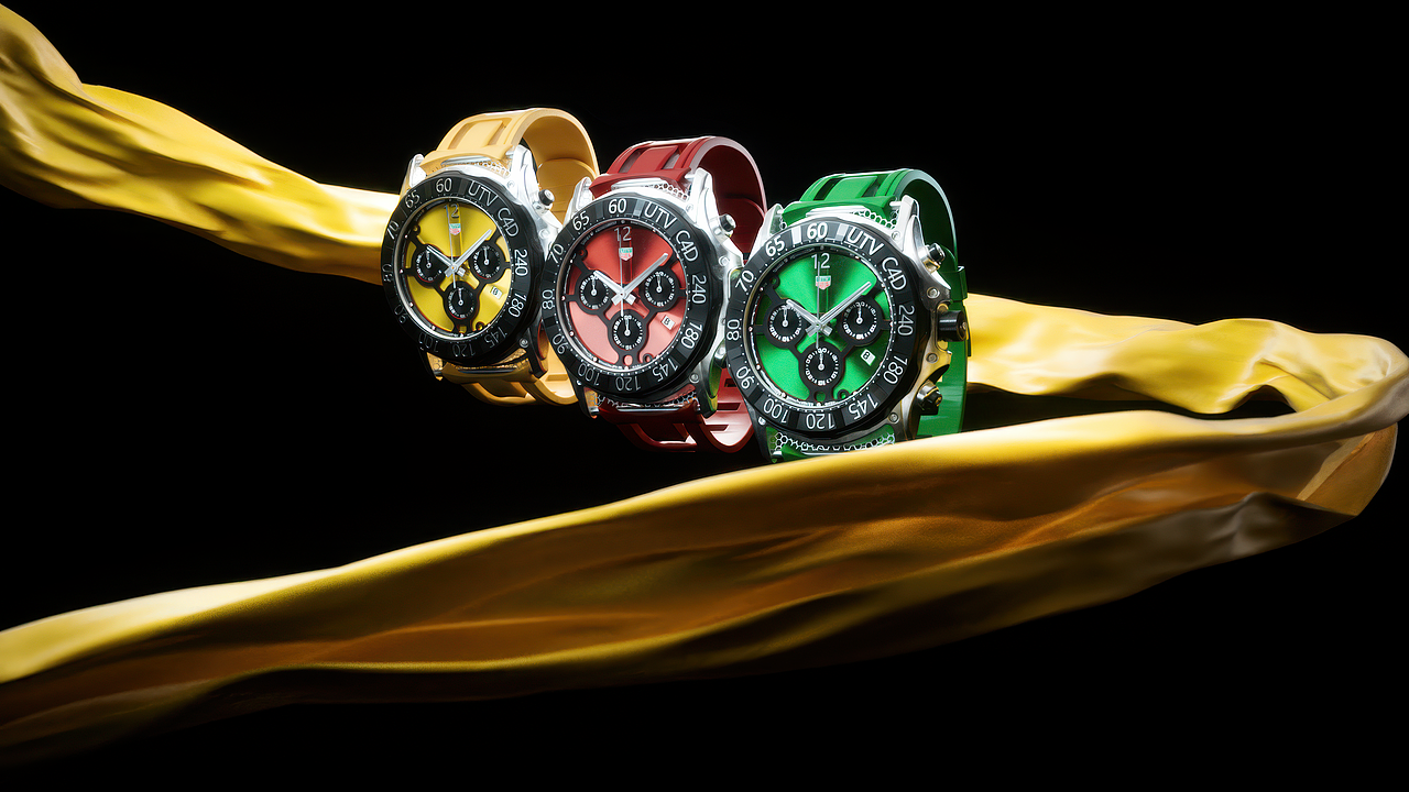 C4D 机械手表动画练习（图ZNDAwNDc3NDQ0） - 产品 - 站酷设计师赛博仓鼠原创素材 - 站酷ZCOOL