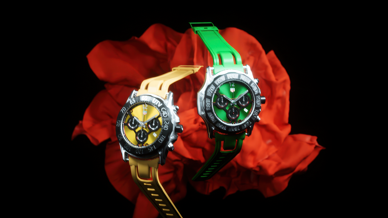 C4D 机械手表动画练习（图ZNDAwNDc3NDU2） - 产品 - 站酷设计师赛博仓鼠原创素材 - 站酷ZCOOL