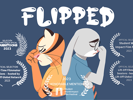 Flipped-My 2D Animation（個(gè)人主頁(yè)-ZNzI5NDMxOTI=） - 動(dòng)畫(huà)片 - 站酷設(shè)計(jì)師Chongwen原創(chuàng)素材 - 站酷ZCOOL
