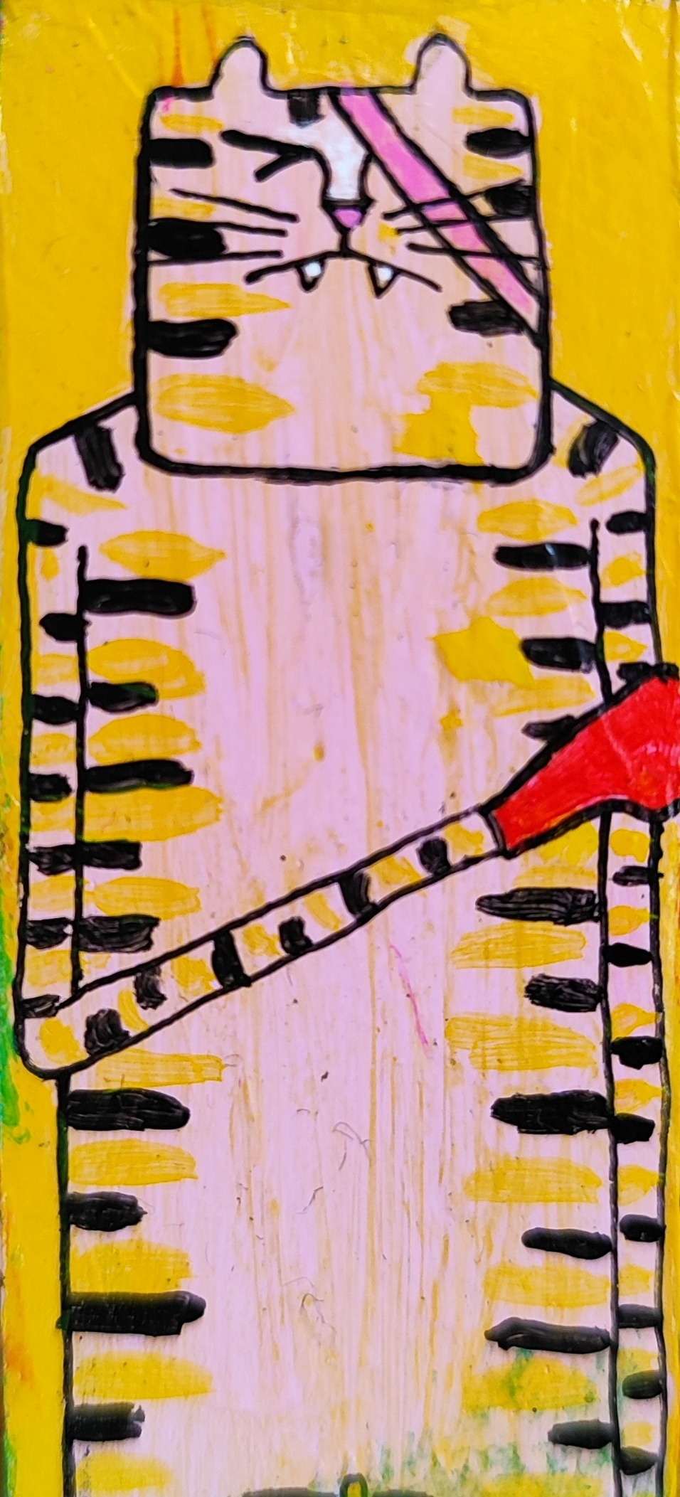 小怪兽系列👾眯眯猫（图ZNDAwNDgwNjUy） - 艺术插画 - 站酷设计师南南的瓜原创素材 - 站酷ZCOOL