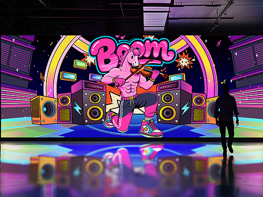 马上炸场·琴新出发活动KV（个人主页-ZNzI5NDM1MDg=） - 商业插画 - 站酷设计师Peter喵原创素材 - 站酷ZCOOL