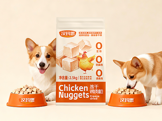 宠物零食-冻干鸡肉粒
