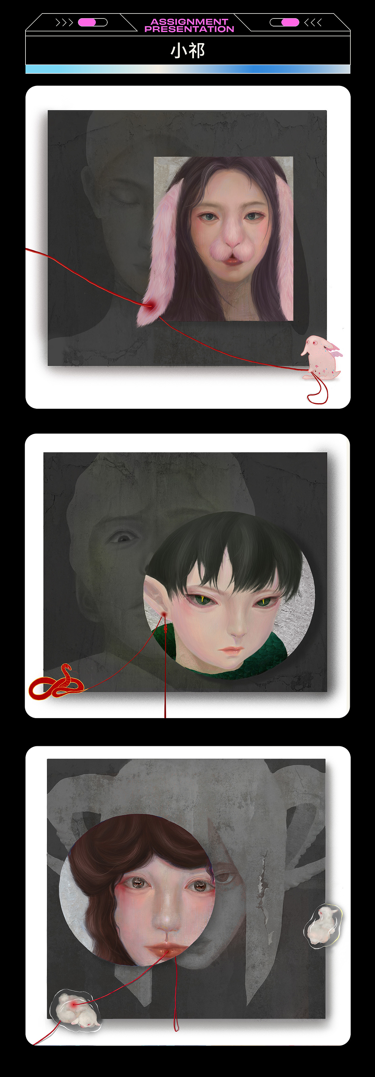 优秀作品 | 第二十一期造型色彩中级班作品展示（图ZNDAwNDgyNzMy） - 创作习作 - 站酷设计师文艺复星球美学院原创素材 - 站酷ZCOOL