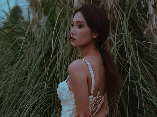 芦苇荡系列写真