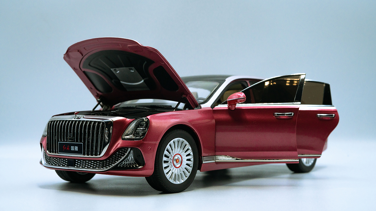 红旗国雅 金属红/香槟金 1:18（图ZNDAwNDg1OTY4） - 其他摄影 - 站酷设计师饭饭饭樊原创素材 - 站酷ZCOOL