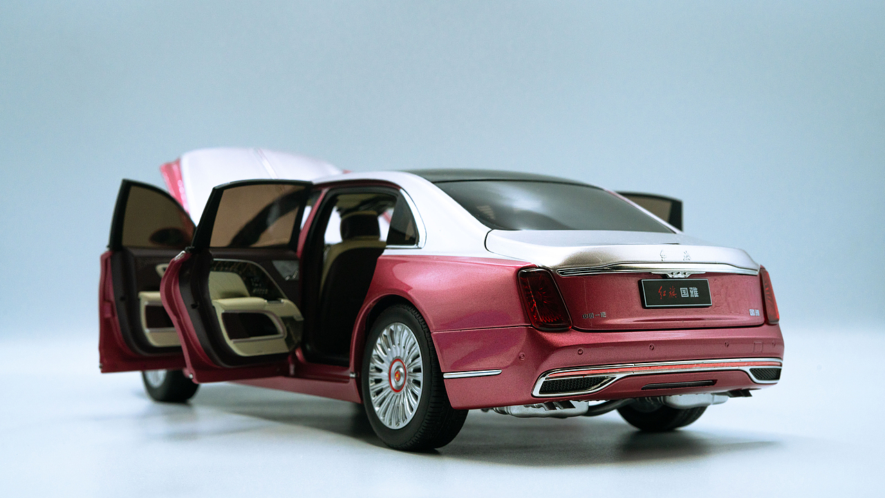 红旗国雅 金属红/香槟金 1:18（图ZNDAwNDg2MDky） - 其他摄影 - 站酷设计师饭饭饭樊原创素材 - 站酷ZCOOL