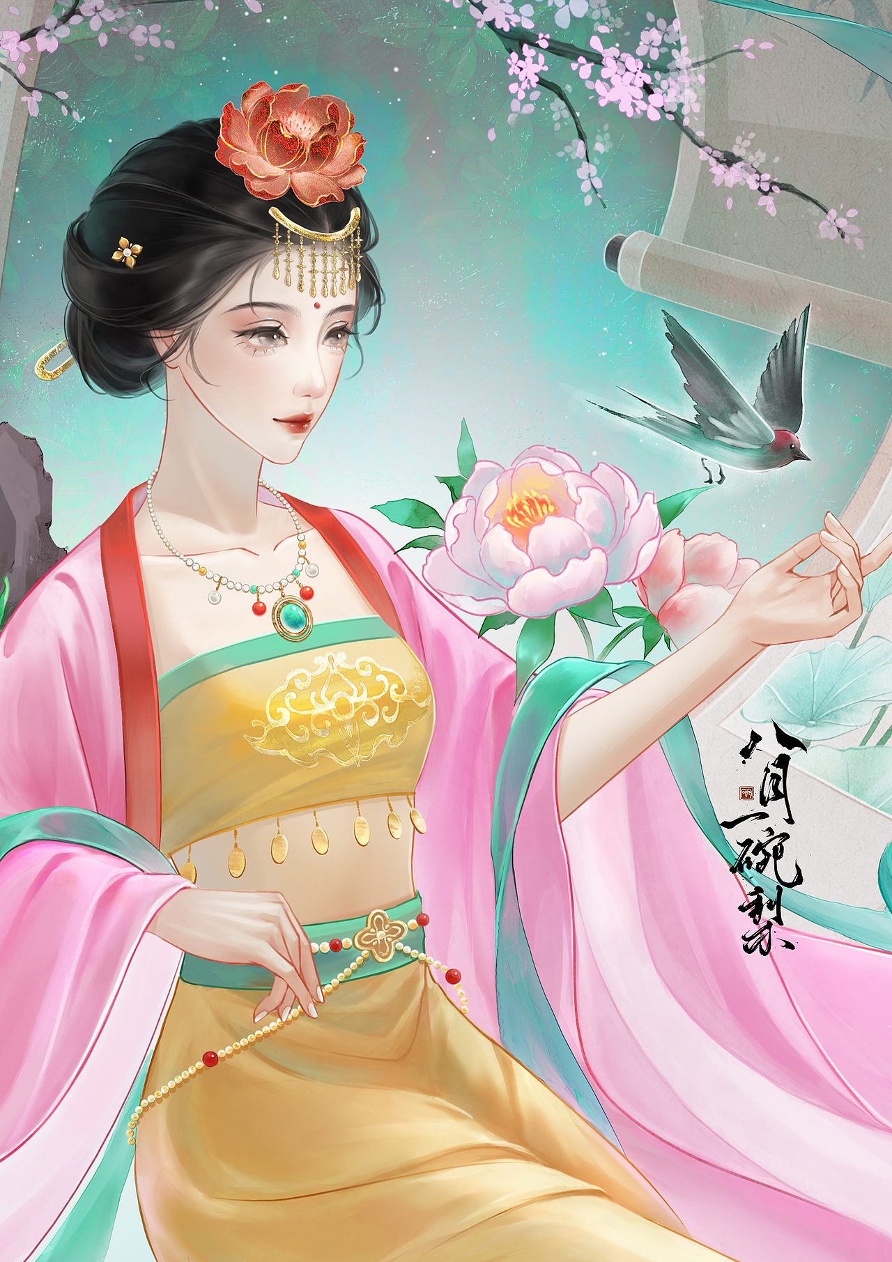 古时四艺丨画（图ZNDAwNDg4NjI0） - 创作习作 - 站酷设计师八月一碗梨原创素材 - 站酷ZCOOL