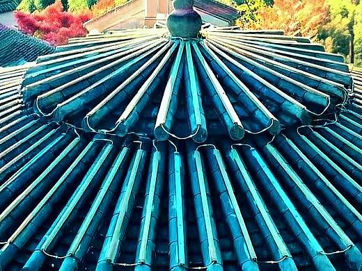  竹亭穹顶藏风雅 