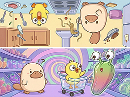 当面瘫的神，遇上崩溃的鸭