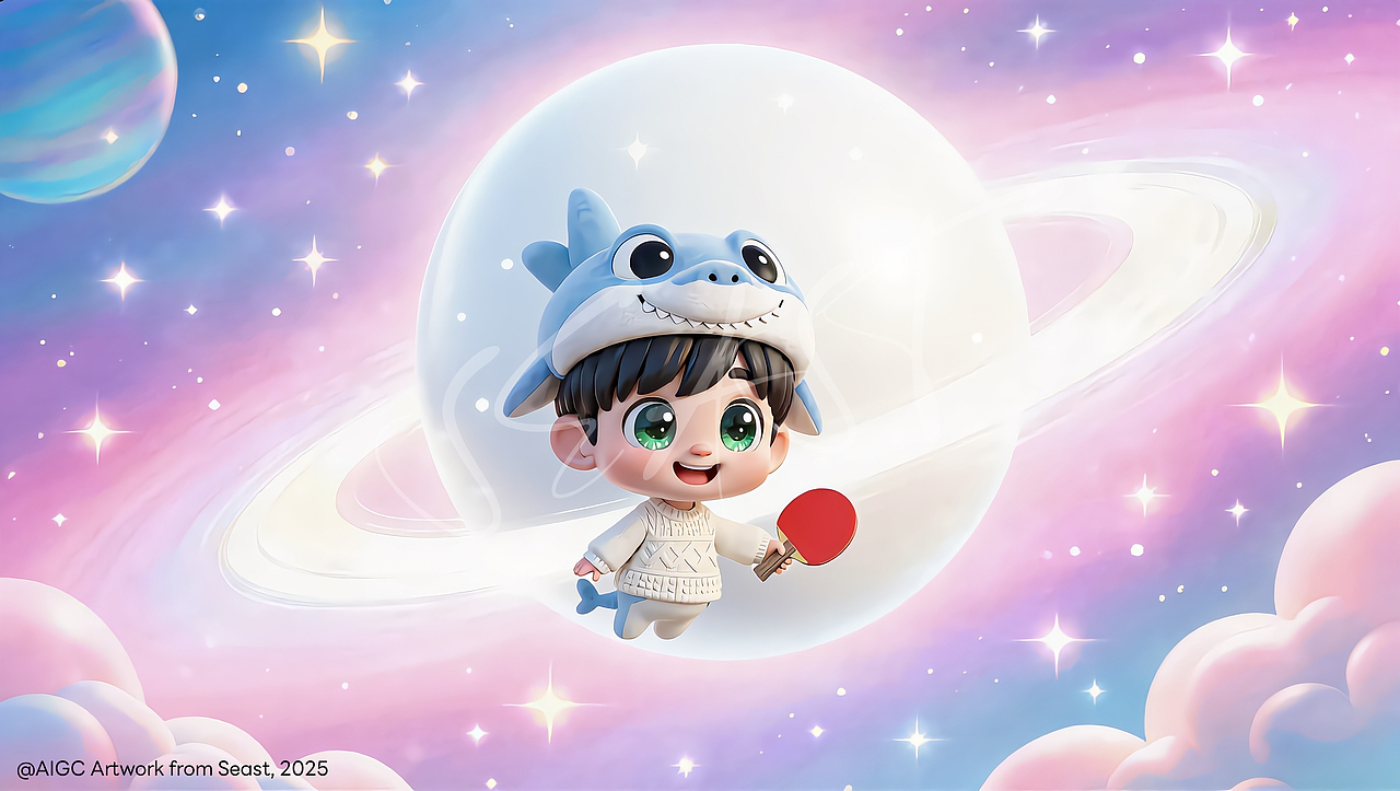 孙颖莎数字人圣诞创意设计（图ZNDAwNDk2OTcy） - AI作品 - 站酷设计师普雷尔Seast原创素材 - 站酷ZCOOL