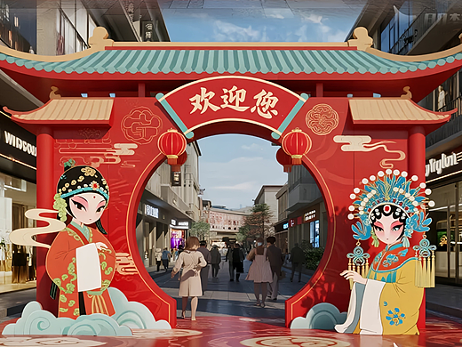 河北石家庄/山东济南/天津商业文旅街区氛围设计公司【力荐】