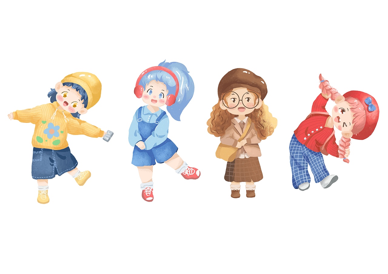 2025年终总结：（图ZNDAwNTAzOTgw） - 儿童插画 - 站酷设计师薄荷叶_叶子原创素材 - 站酷ZCOOL