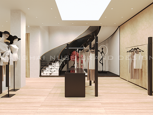 商业空间怎么“柔而不垮”？女装店的侘寂 + 现代解法