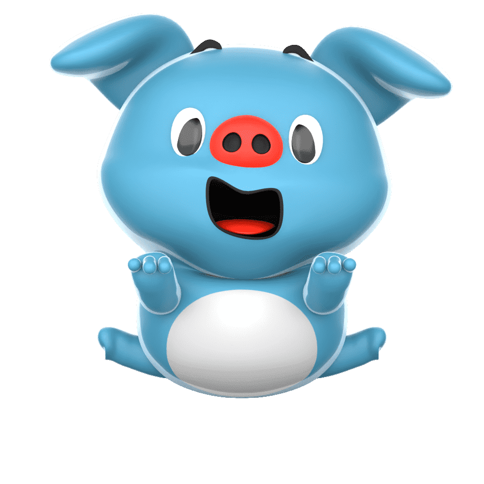 Tick-tock Piggy 3D 快乐滴答小猪（图ZNDAwNTA1NTY4） - 其他动漫 - 站酷设计师Tangsi_EXC原创素材 - 站酷ZCOOL