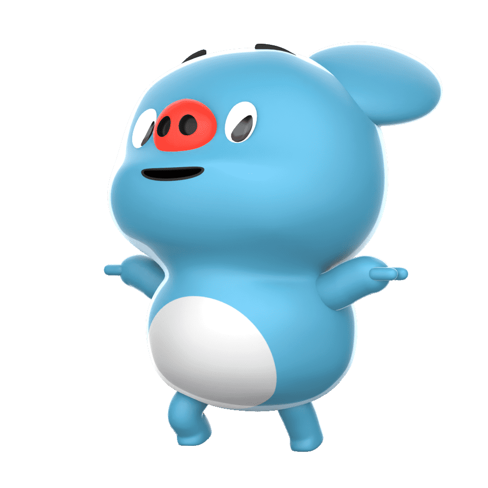Tick-tock Piggy 3D 快乐滴答小猪（图ZNDAwNTA1NTg4） - 其他动漫 - 站酷设计师Tangsi_EXC原创素材 - 站酷ZCOOL