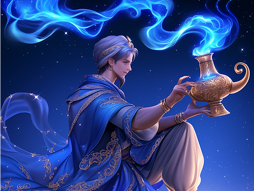 《一千零一夜》当神灯被唤醒，夜空开始倾听