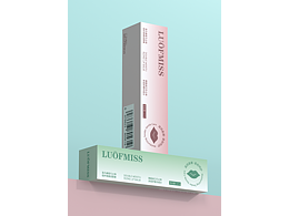 洛凡美皙凡士林潤唇膏C4D場景展示