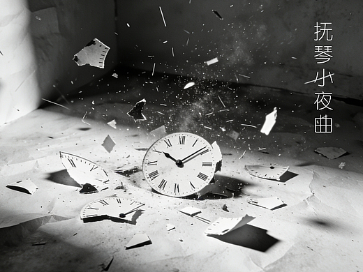 撫琴小夜曲-視頻（為愛發(fā)電）（個人主頁-ZNzI5NDgwMjQ=） - 海報 - 站酷設計師猛喝粥原創(chuàng)素材 - 站酷ZCOOL