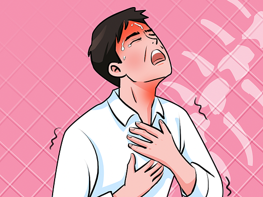 条漫设计 | 医生如何取出卡在喉咙的鱼刺（健康科普）