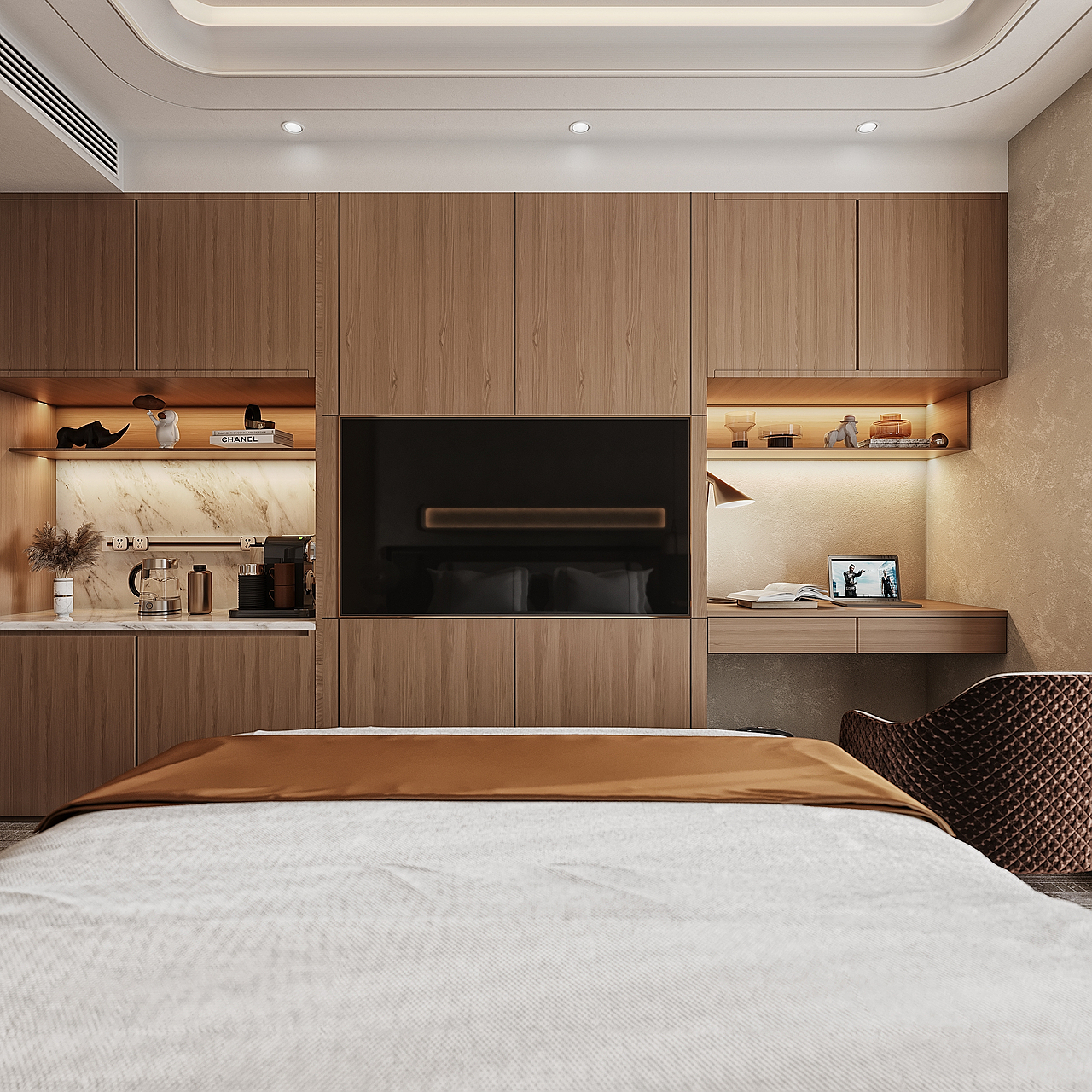 酒店客房效果案例（图ZNDAwNTMwMzI0） - 商业空间设计 - 站酷设计师静怡设计原创素材 - 站酷ZCOOL