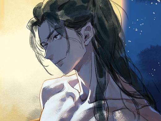 《翎衣》--少将（个人主页-ZNzI5NDk4ODg=） - 艺术插画 - 站酷设计师Littan原创素材 - 站酷ZCOOL