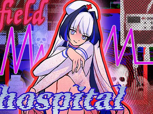 【oc稿件】拼贴装饰风格半身插画