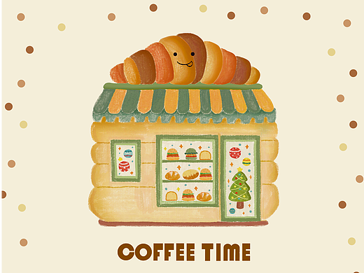 暖冬咖啡主题便签