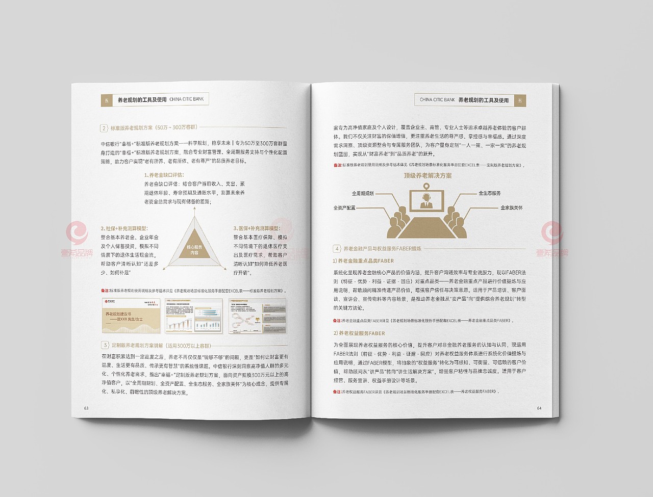 一希品牌设计---养老金融画册宣传册设计（图ZNDAwNTUxNTI0） - 书籍/画册 - 站酷设计师一希品牌设计原创素材 - 站酷ZCOOL
