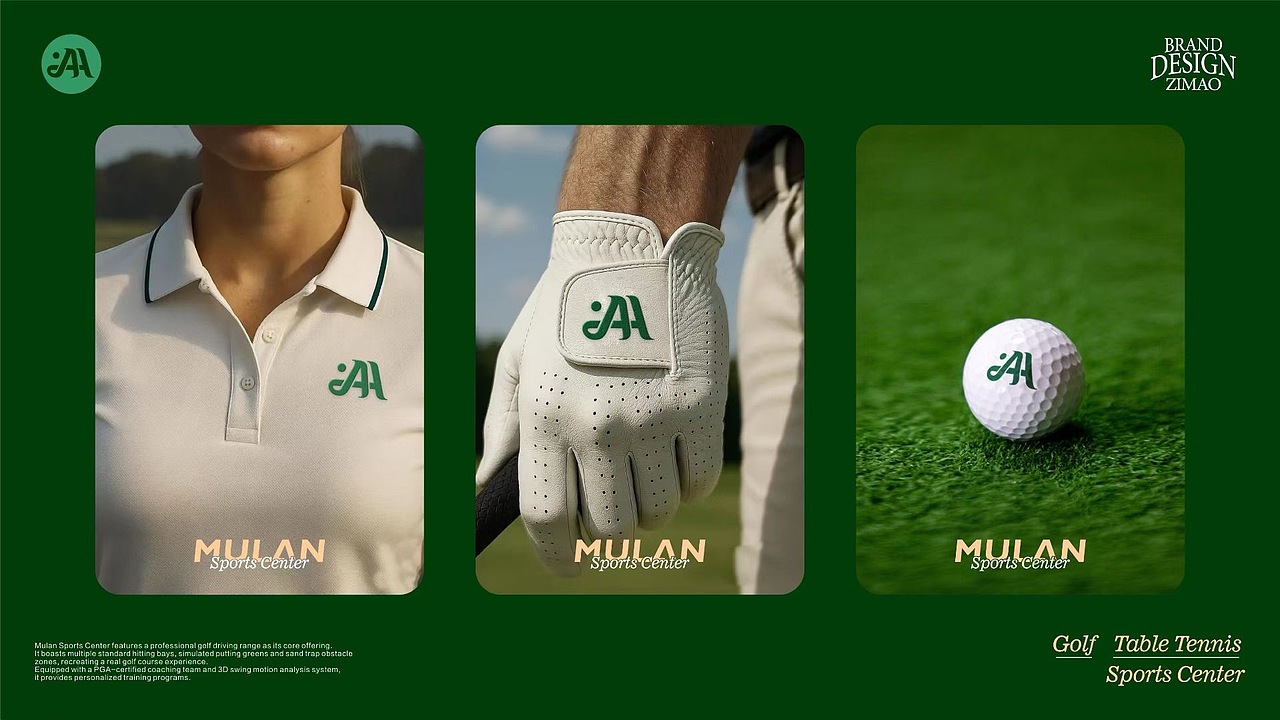 # 木兰运动中心 运动品牌Logo设计（图ZNDAwNTU3MDY0） - Logo - 站酷设计师赵子毛logo设计原创素材 - 站酷ZCOOL