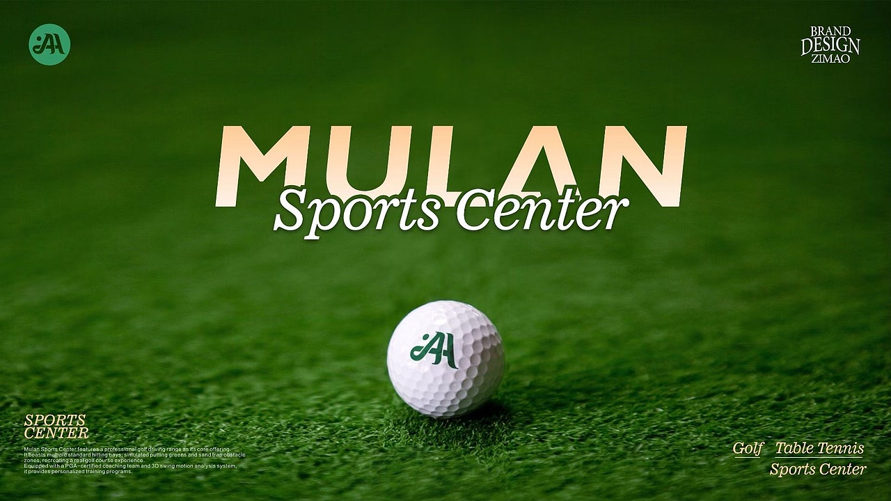 # 木兰运动中心 运动品牌Logo设计（图ZNDAwNTU3MDcy） - Logo - 站酷设计师赵子毛logo设计原创素材 - 站酷ZCOOL