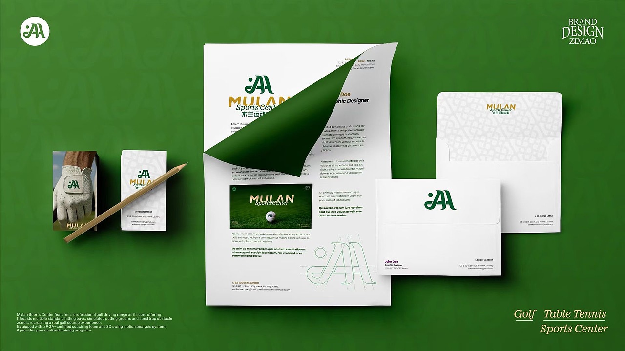 # 木兰运动中心 运动品牌Logo设计（图ZNDAwNTU3MDg0） - Logo - 站酷设计师赵子毛logo设计原创素材 - 站酷ZCOOL