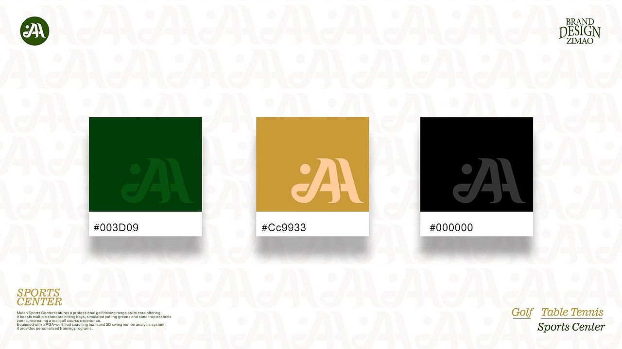 # 木兰运动中心 运动品牌Logo设计（图ZNDAwNTU3MDg4） - Logo - 站酷设计师赵子毛logo设计原创素材 - 站酷ZCOOL