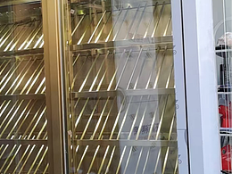 酒店别墅酒窖不锈钢酒柜