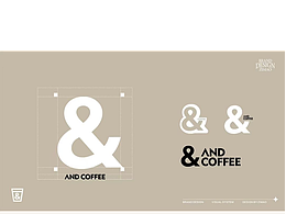 & AND Coffee 咖啡品牌 logo设计