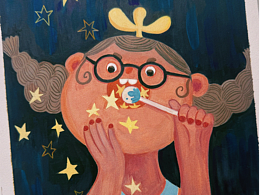 原創(chuàng)插畫系列|星星的孩子1