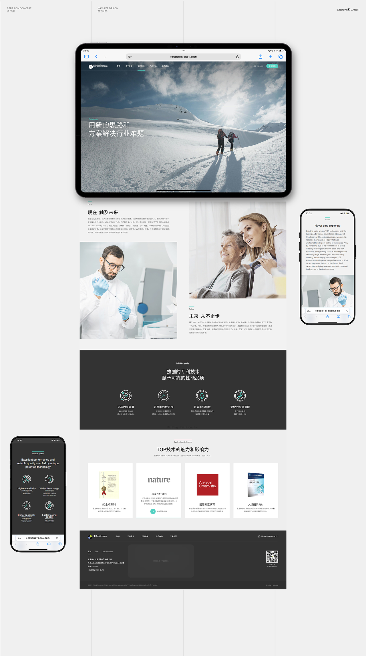 星童医疗-医疗设备官网升级（图ZNDAwNTYyMjk2） - 企业官网 - 站酷设计师陈广Dison_chen原创素材 - 站酷ZCOOL