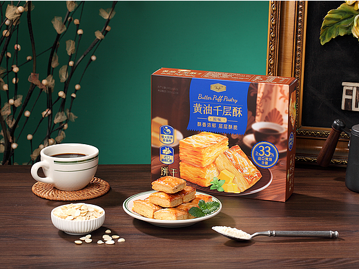 美食摄影 电商摄影 千层苏拍摄  烘焙拍摄