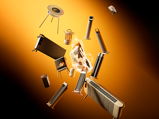 取暖器设计的另一种可能|三人一物设计