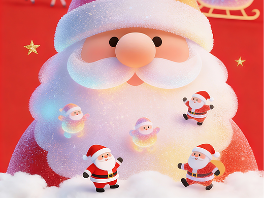 治愈系圣诞老人驾到🎄🎁🎅