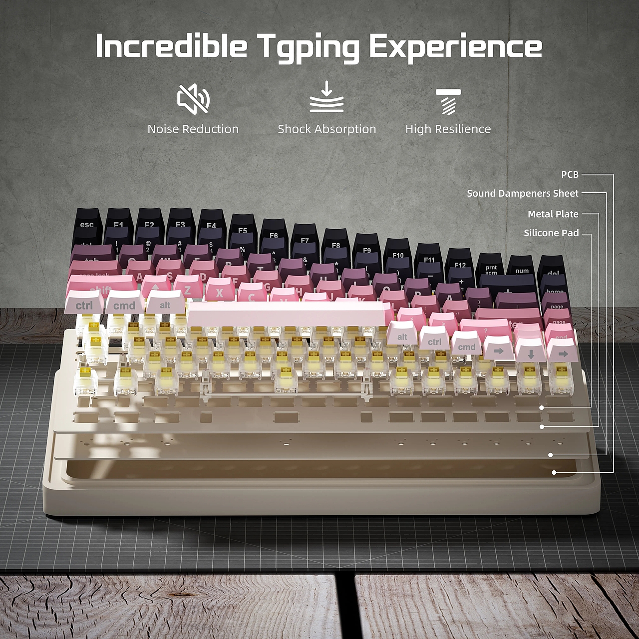 键盘渲染，排版（部分用AI）（图ZNDAwNTY5ODEy） - 电子产品 - 站酷设计师玉枫叶原创素材 - 站酷ZCOOL