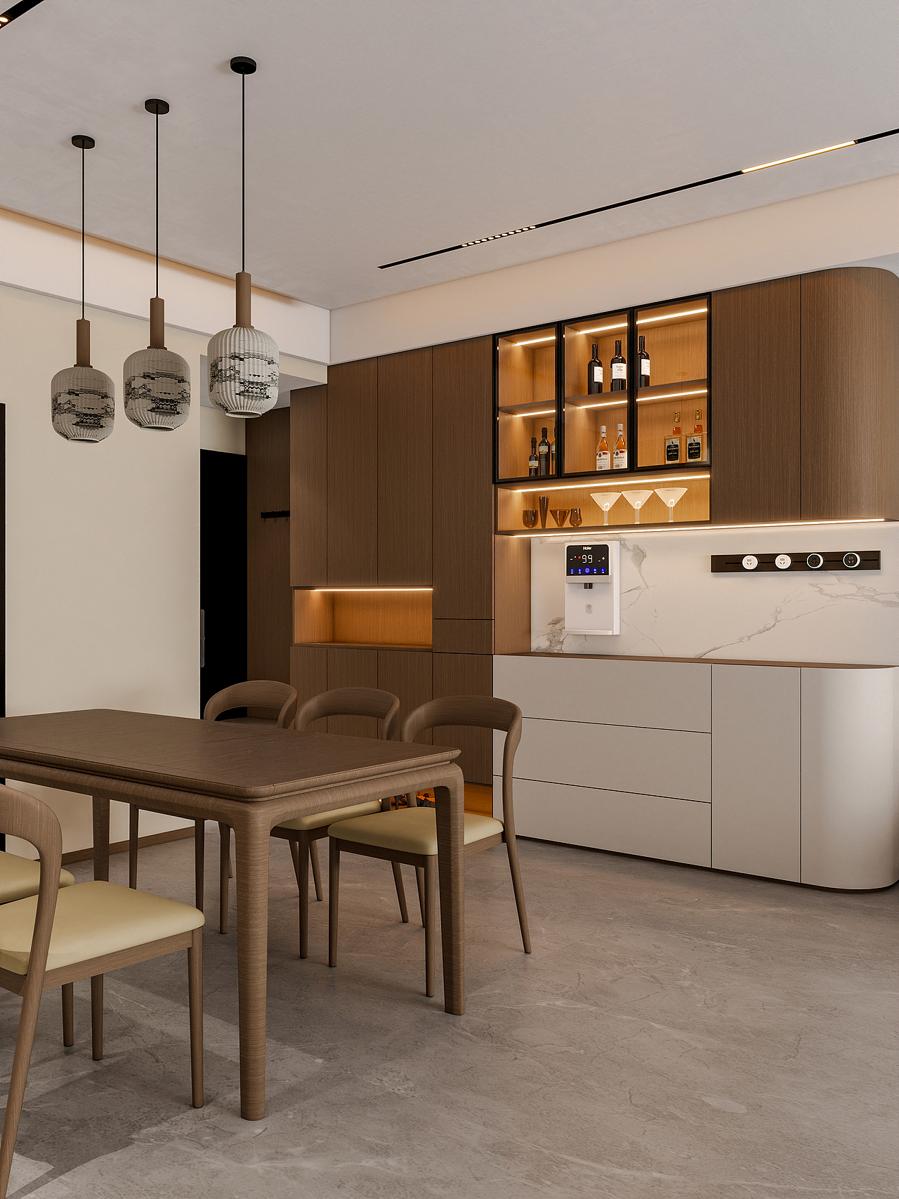 四川岳池香水湾（116平方简约中式三居室）（图ZNDAwNTY5OTY4） - 家装设计 - 站酷设计师设计师成爽原创素材 - 站酷ZCOOL