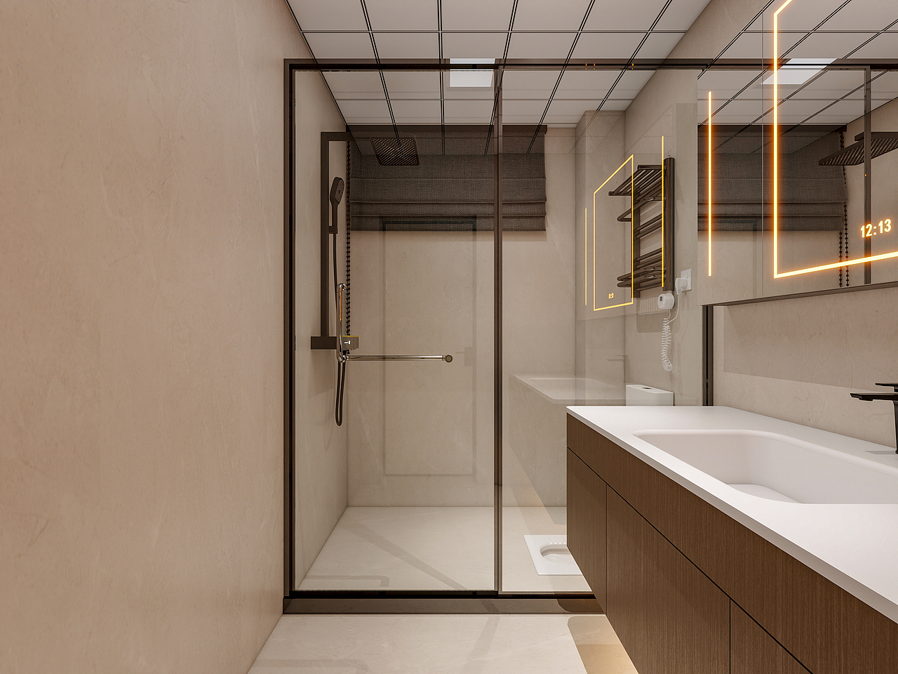 四川岳池香水湾（116平方简约中式三居室）（图ZNDAwNTcwMDYw） - 家装设计 - 站酷设计师设计师成爽原创素材 - 站酷ZCOOL