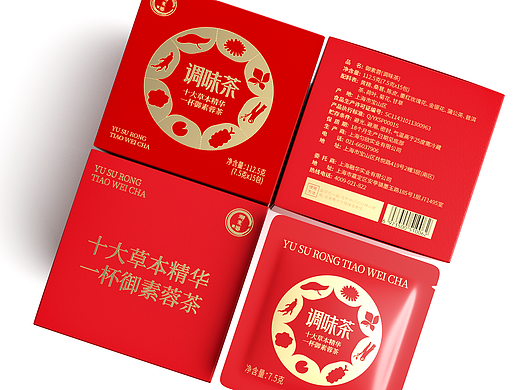 哲仕设计作品x调味茶包装设计