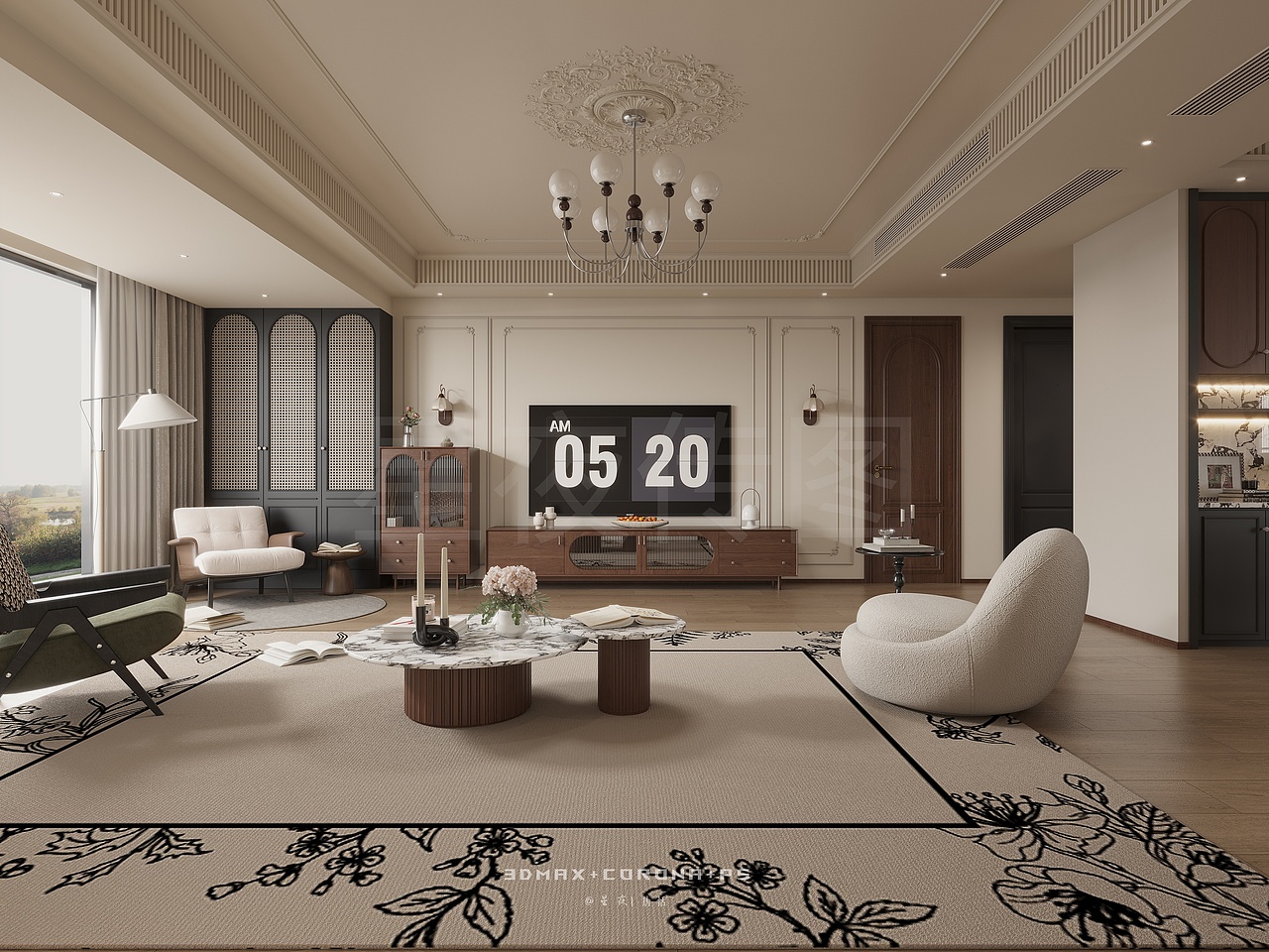 中古风的家，一半烟火，一半诗意（图ZNDAwNTgwNzY4） - 家装设计 - 站酷设计师Tt唐恬超甜原创素材 - 站酷ZCOOL