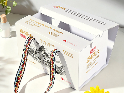 大米礼盒包装设计案例分享