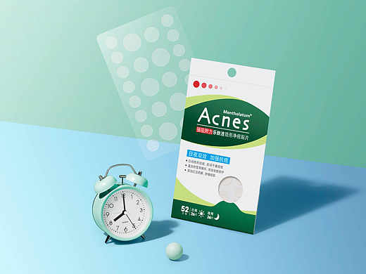 乐肤洁 Acnes 撞色痘贴产品KV大片