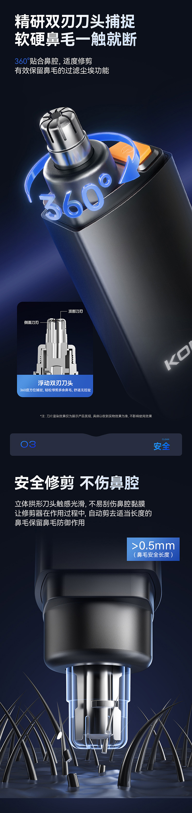年终总结之鼻毛修剪器（图ZNDAwNTkzNzMy） - 产品 - 站酷设计师小做一张C4D原创素材 - 站酷ZCOOL