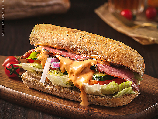 美食摄影 | 三明治拍摄 ✖ 青岛池尚视觉