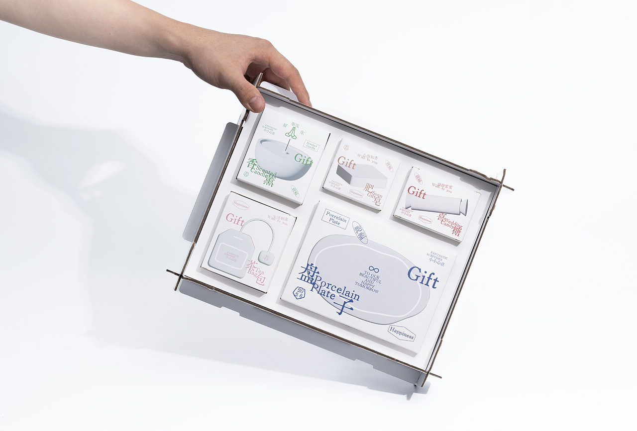 PRESENT FOR FRIENDS | 敬我们美好幸福的明天/礼物（图ZNDAwNTk2Mjg4） - 包装 - 站酷设计师OxyreactDesign原创素材 - 站酷ZCOOL